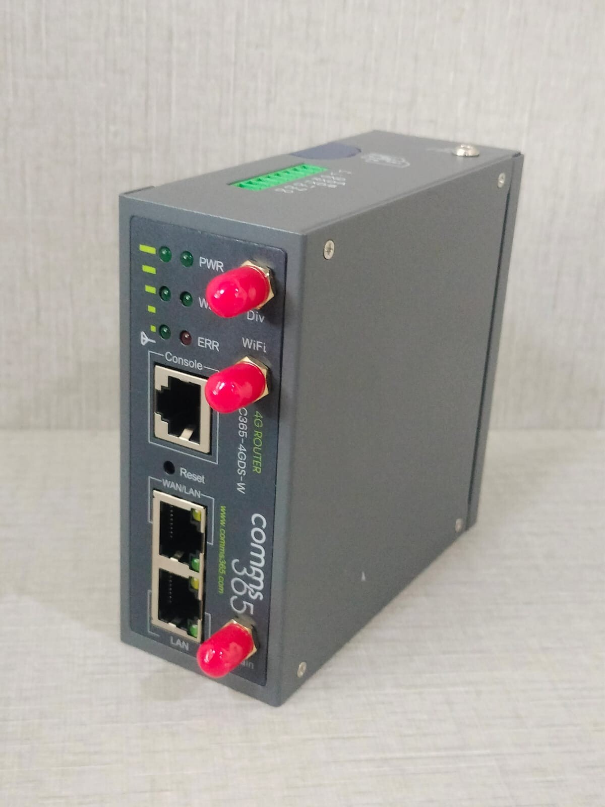 COMMS 365 C365-4GDS-W COMMS 365 C365-4GDS-W INDUSTRIAL 4G ROUTER 4