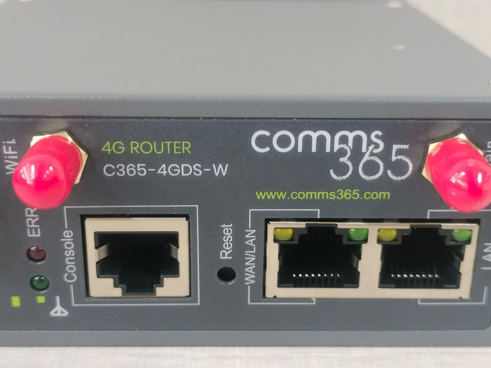 COMMS 365 C365-4GDS-W COMMS 365 C365-4GDS-W INDUSTRIAL 4G ROUTER 5