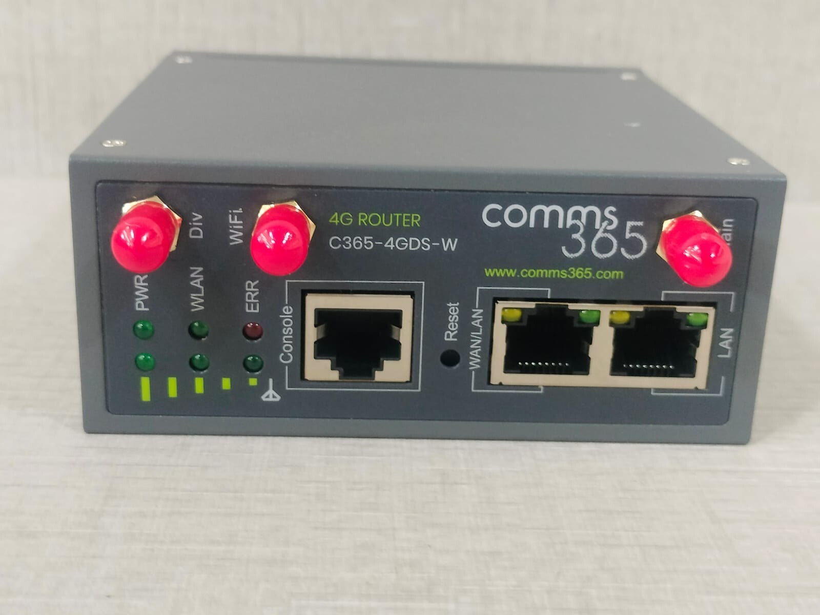 COMMS 365 C365-4GDS-W COMMS 365 C365-4GDS-W INDUSTRIAL 4G ROUTER 6
