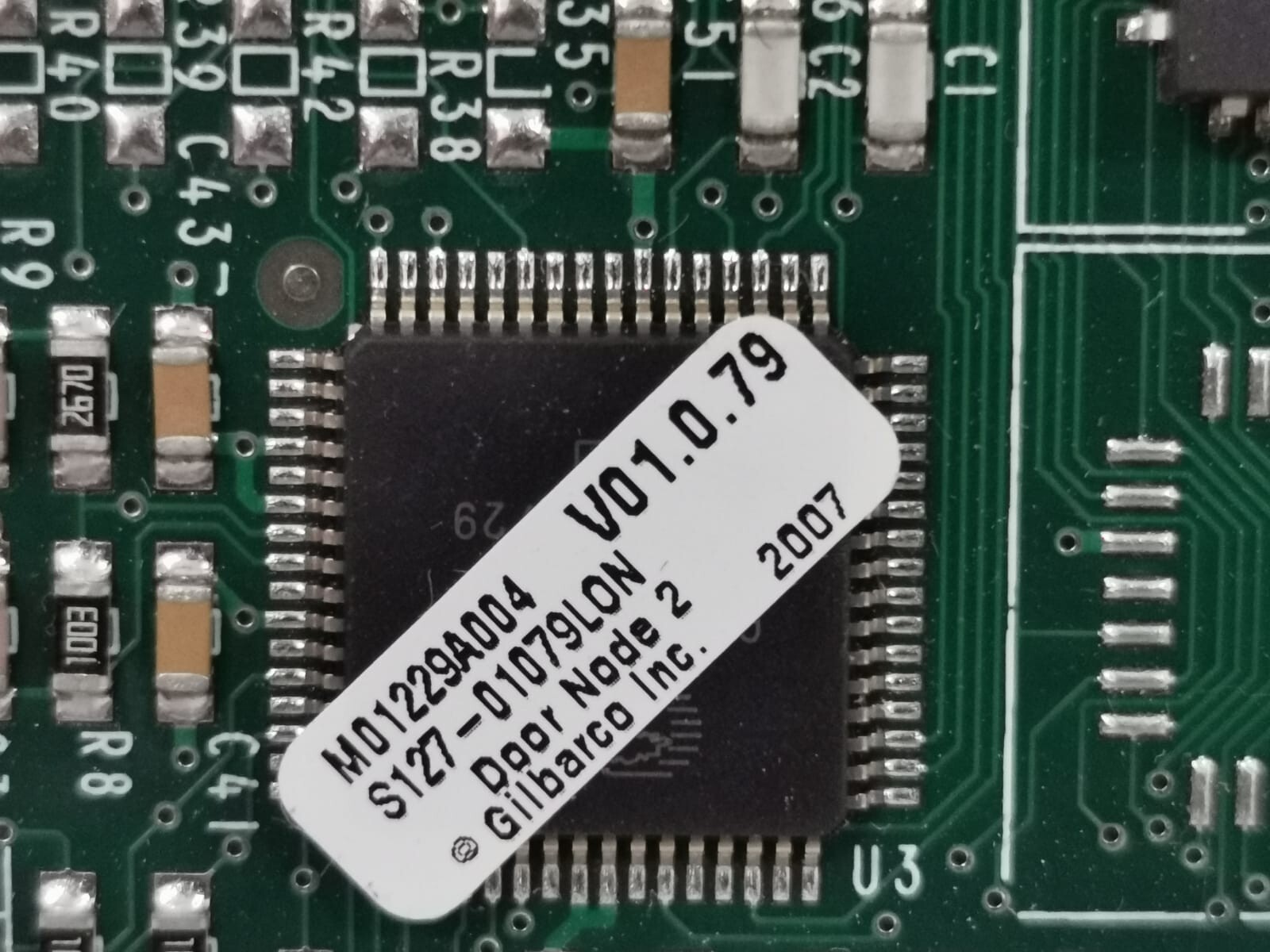 ECHELON Gilbarco M01785A003 ECHELON Gilbarco M01785A003 PCA Door Node 2 PCB Board 3