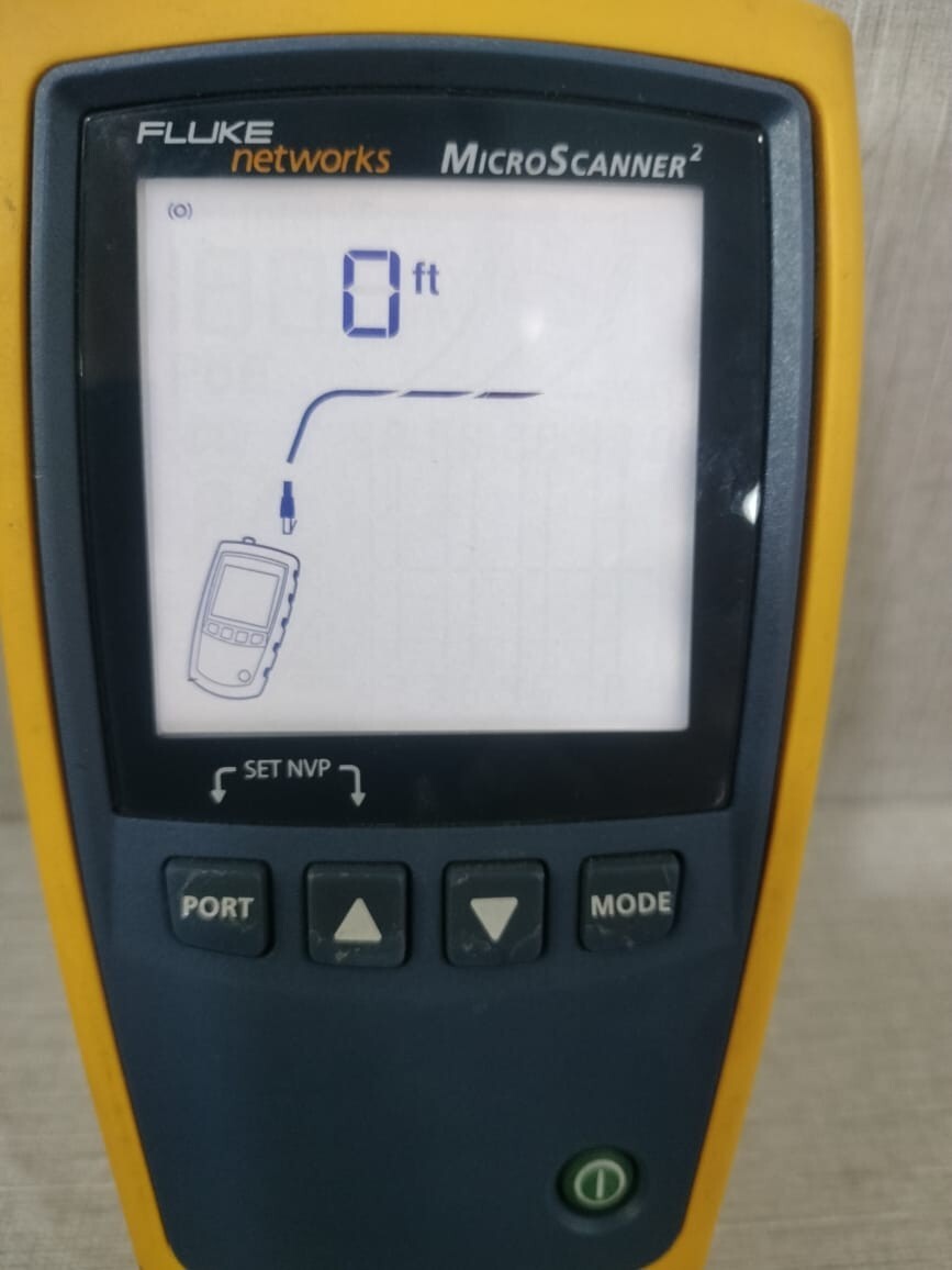 Fluke NETWORKS FLUKE NETWORKS MICROSCANNER² CABLE TESTER 3