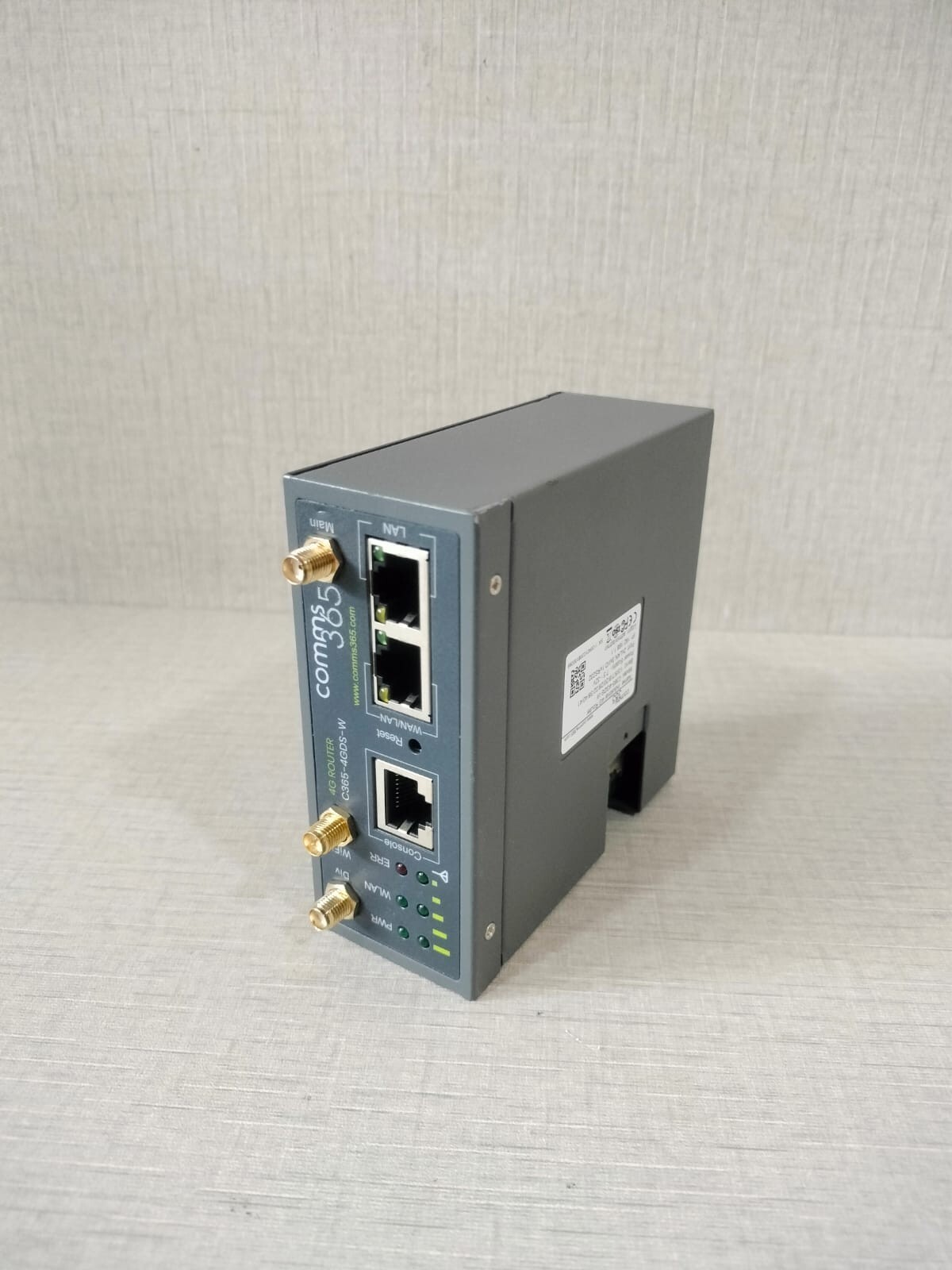 COMMS 365 C365-4GDS-W COMMS 365 C365-4GDS-W INDUSTRIAL 4G ROUTER - UNIT ONLY 4