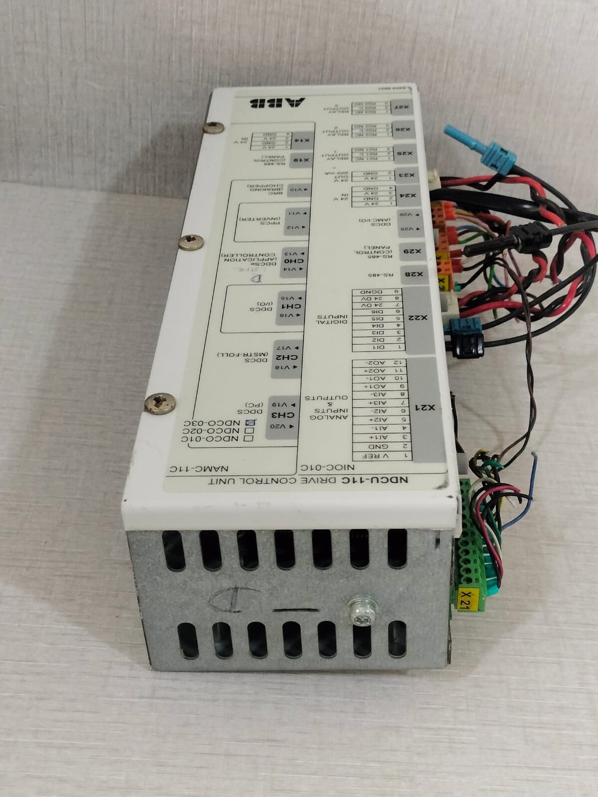 ABB 6403 9831 ABB NDCU-11CK / NDCU-11C NIOC-01C DRIVE CONTROL UNIT 6403 9831 4