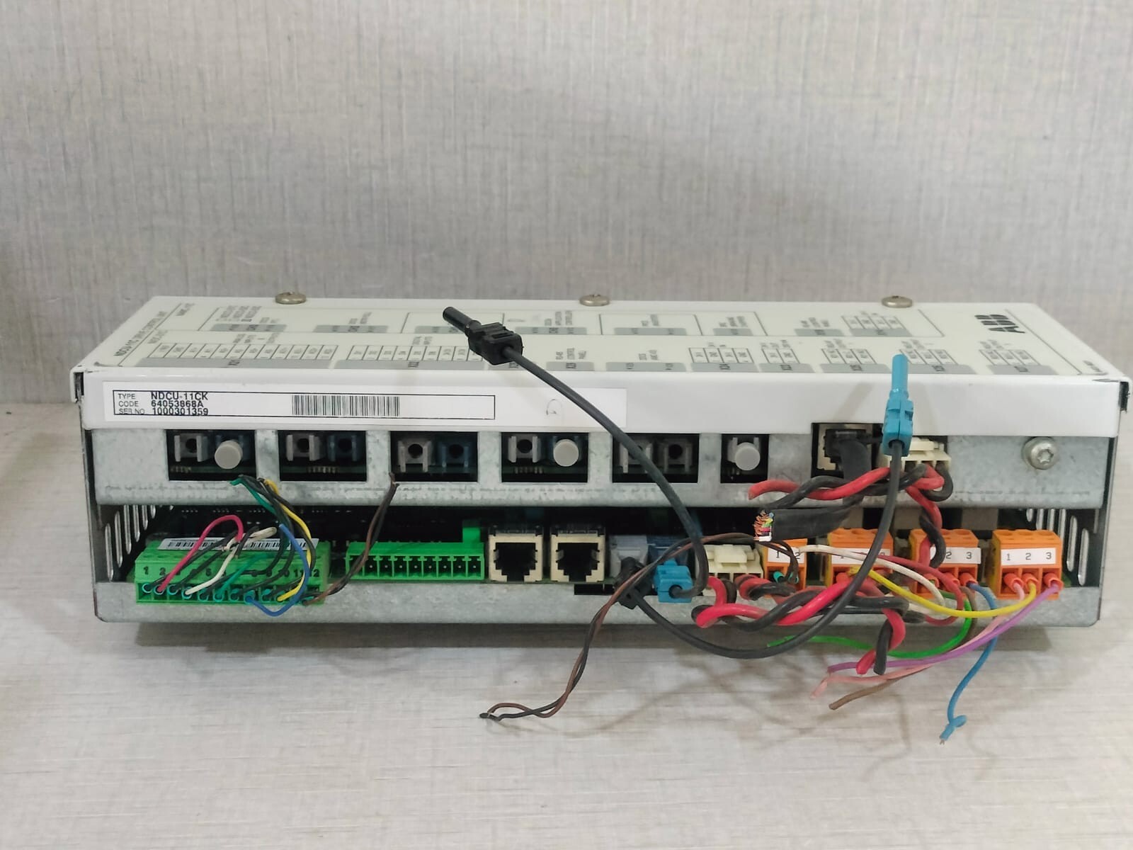 ABB 6403 9831 ABB NDCU-11CK / NDCU-11C NIOC-01C DRIVE CONTROL UNIT 6403 9831 5