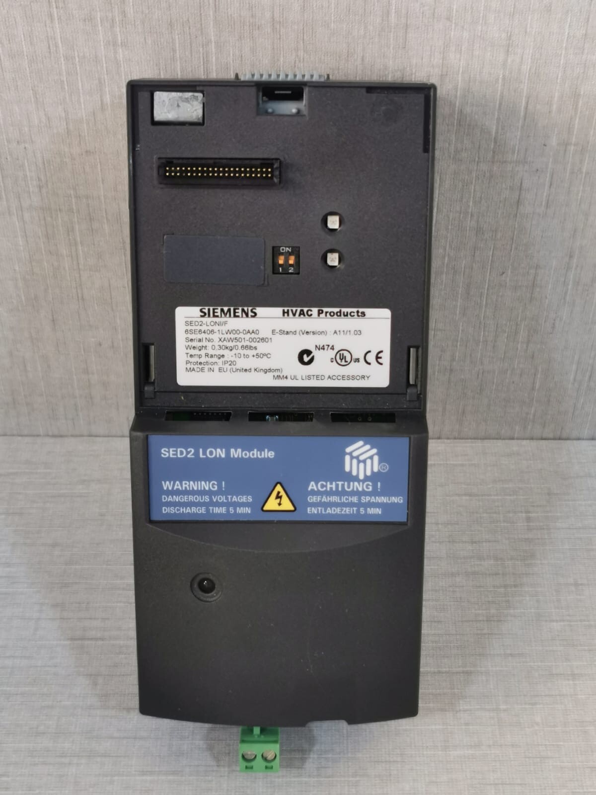 Siemens 6SE6406-1LW00-0AA0 SIEMENS SED2-LONI/F / 6SE6406-1LW00-0AA0 V.A11/1.03 2