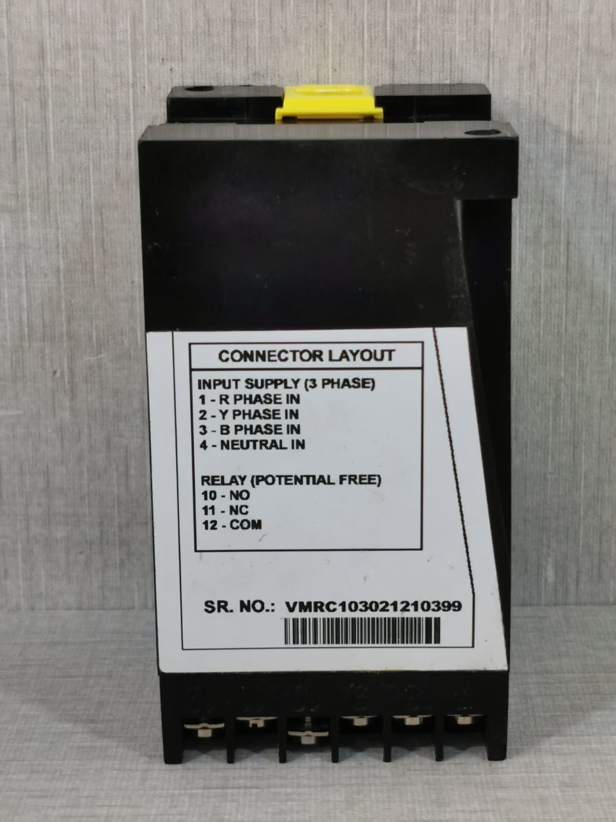 SUB-ZERO VMRC-10/3 SUB-ZERO VMRC-10/3 THREE PHASE LINE VOLTAGE MONITOR 4