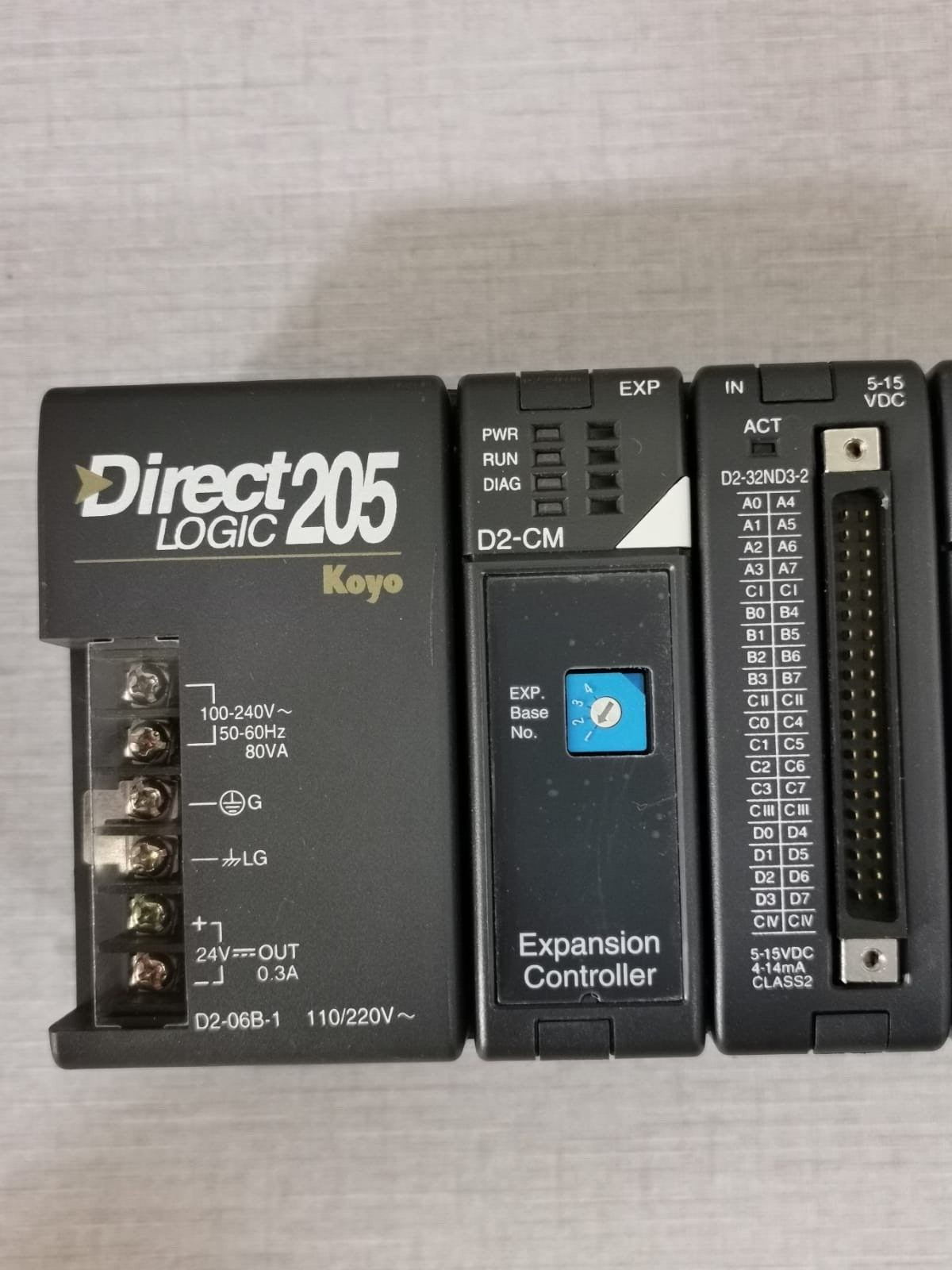AutomationDirect DIRECT LOGIC 205 AUTOMATION DIRECT KOYO DIRECT LOGIC 205, D2-06B-1 5