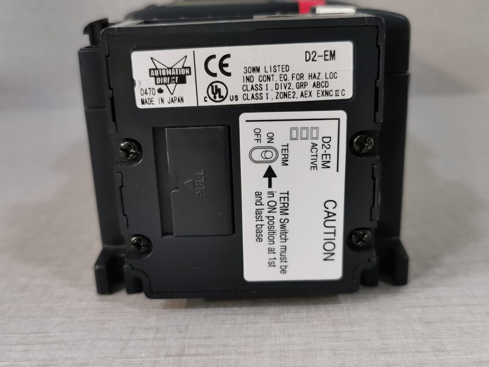 AutomationDirect DIRECT LOGIC 205 AUTOMATION DIRECT KOYO DIRECT LOGIC 205, D2-06B-1 10