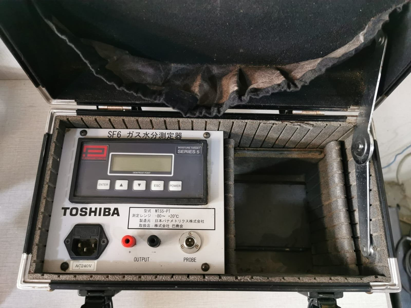 Toshiba MTS5-PT TOSHIBA SF6 GAS MOISTURE METER SERIES 5 MTS5-PT WITH CABLE ONLY 3