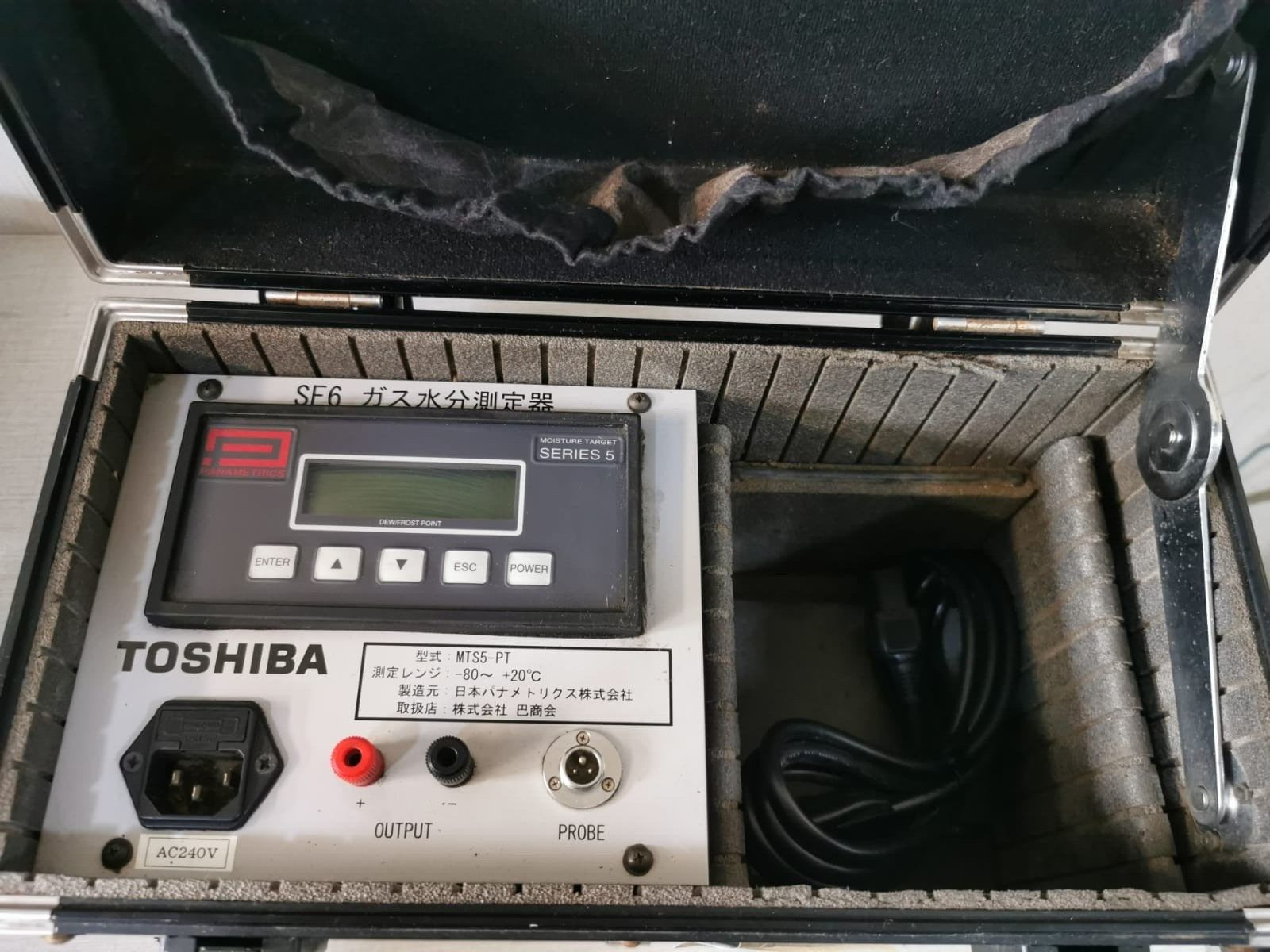 Toshiba MTS5-PT TOSHIBA SF6 GAS MOISTURE METER SERIES 5 MTS5-PT WITH CABLE ONLY 4