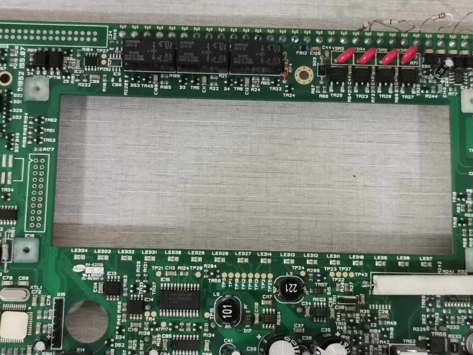 Unbranded MG24064-01 FIRE ZONE MP215LGUK ENGLISH BONA MG24064-01 REV.C MAIN BOARD 4