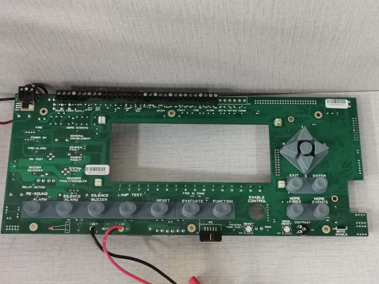 Unbranded MG24064-01 FIRE ZONE MP215LGUK ENGLISH BONA MG24064-01 REV.C MAIN BOARD 9