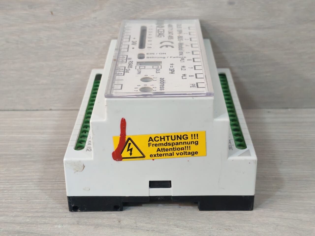 CEAG 400 71 347 455 Z438 CEAG DLS/ 3PH-BUS MODUL INV. 400 71 347 455 Z438 REV.LEVEL F 5