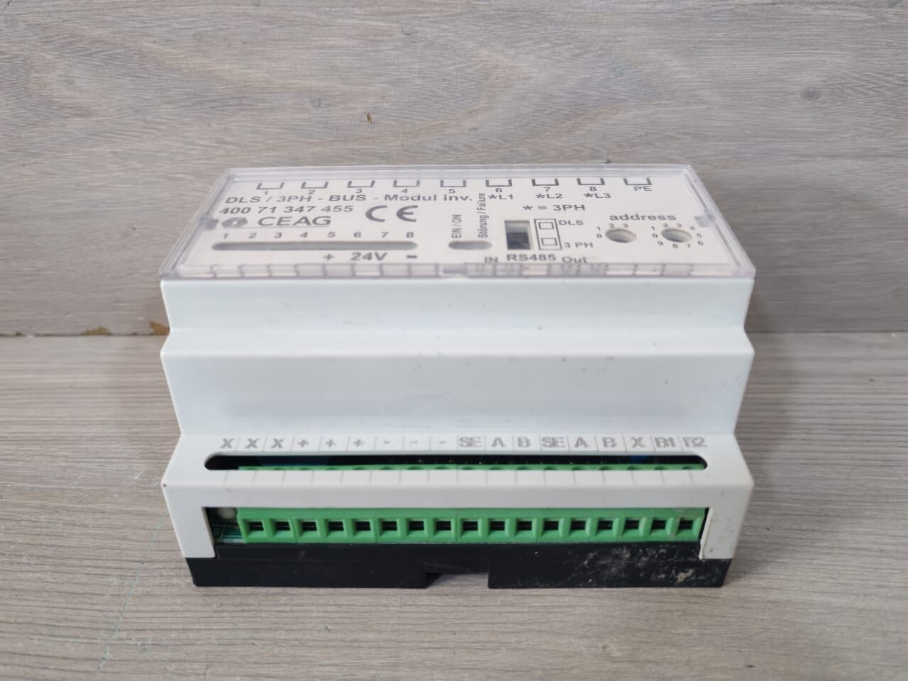 CEAG 400 71 347 455 Z438 CEAG DLS/ 3PH-BUS MODUL INV. 400 71 347 455 Z438 REV.LEVEL F 6