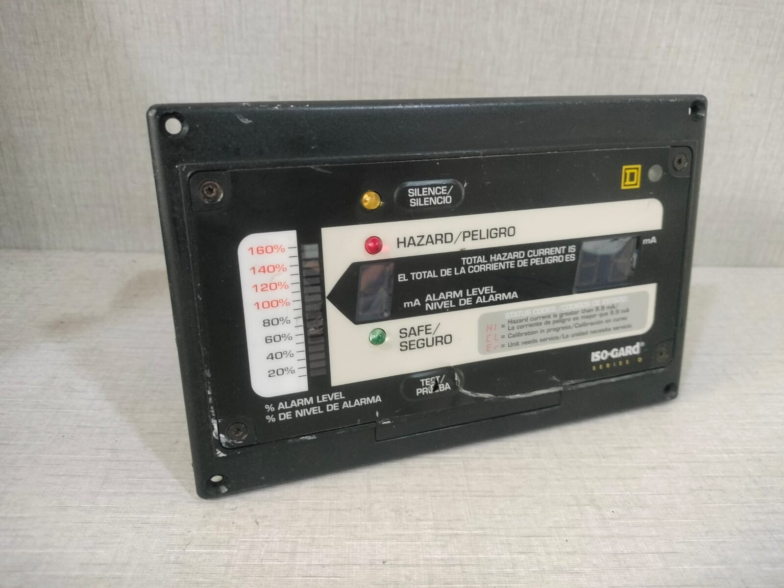 Square D 43134-007-50 SQUARE D 43134-007-50 LINE ISOLATION MONITOR ISO-GUARD 3