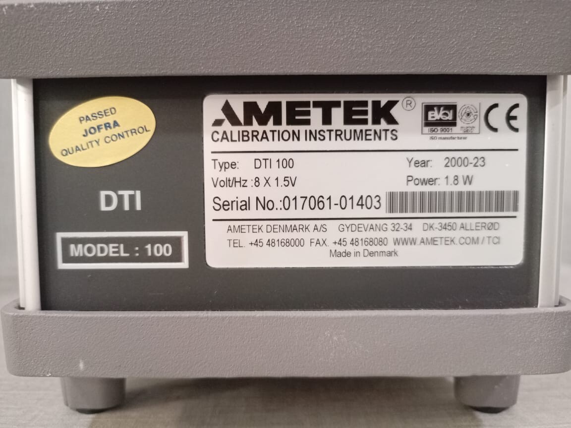 AMETEK DTI-100 Ametek Calibration Instruments DTI-100 Digital Temperature Indicator 4