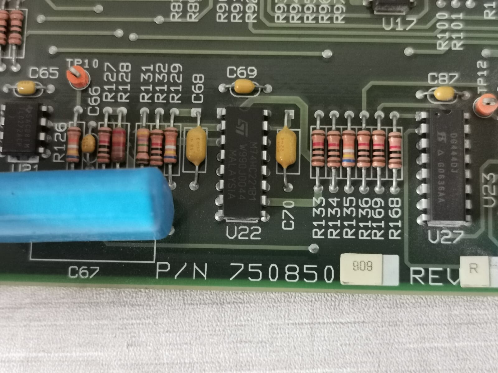 Siemens 750850-909 SIEMENS 750850-909 REV. R Ultrasonics Industrial Board 7