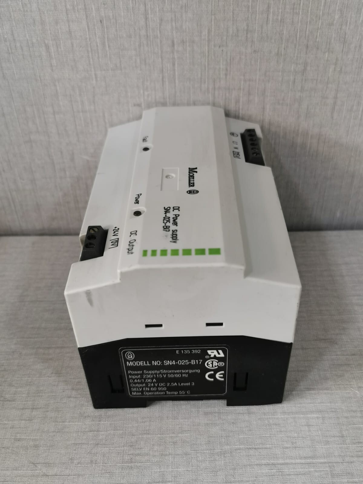 Moeller SN4-025-B17 Moeller SN4-025-B17 DC Power Supply 7