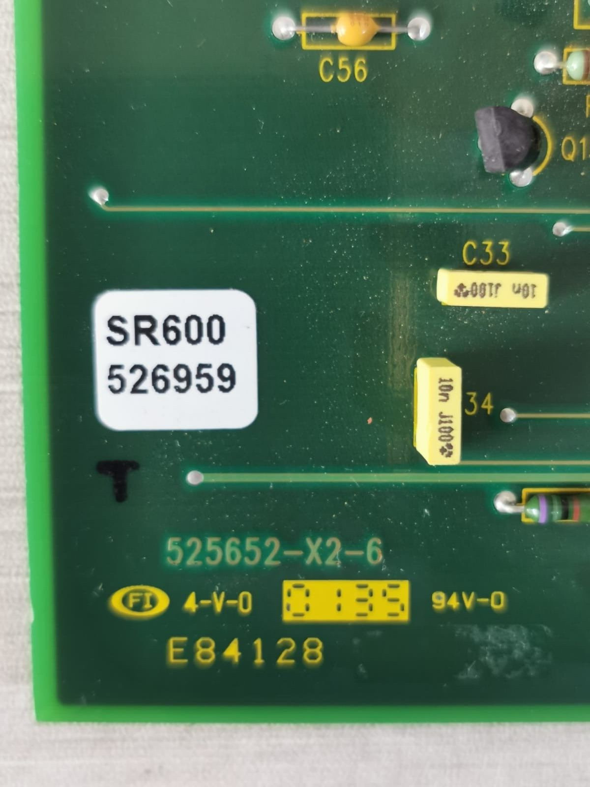 Unbranded SR600 526959 SR600 526959 MAIN PCB BOARD Assy. 525652-X2-6 & 525652-X1-6 2