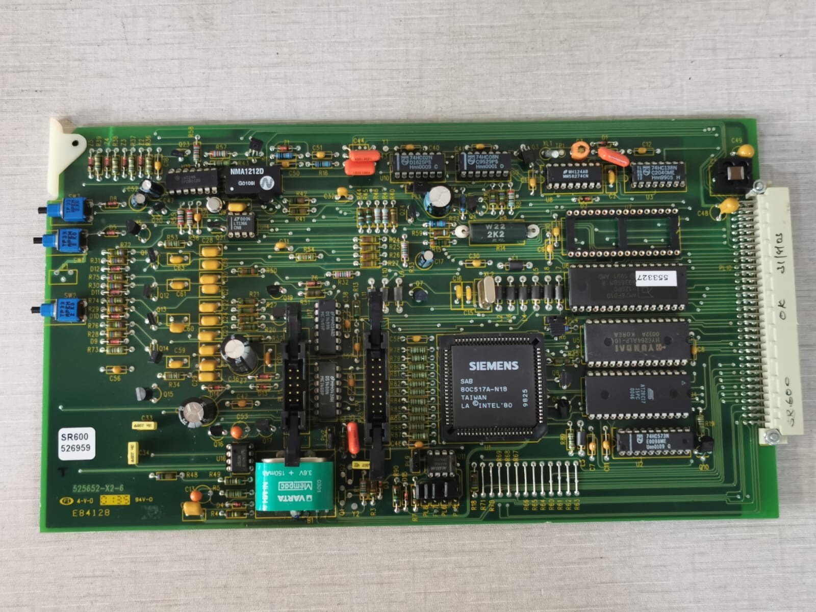 Unbranded SR600 526959 SR600 526959 MAIN PCB BOARD Assy. 525652-X2-6 & 525652-X1-6 5