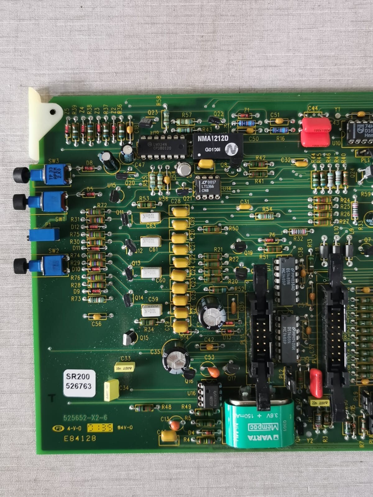 Unbranded SR200 526763 SR200 526763 MAIN PCB BOARD Assy. 525652-X2-6 & 525652-X1-6 3
