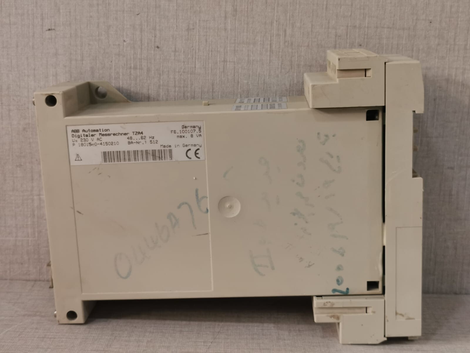 ABB F6.100107.5 ABB TZA4 DIGITAL MEASURING COMPUTER F6.100107.5 5