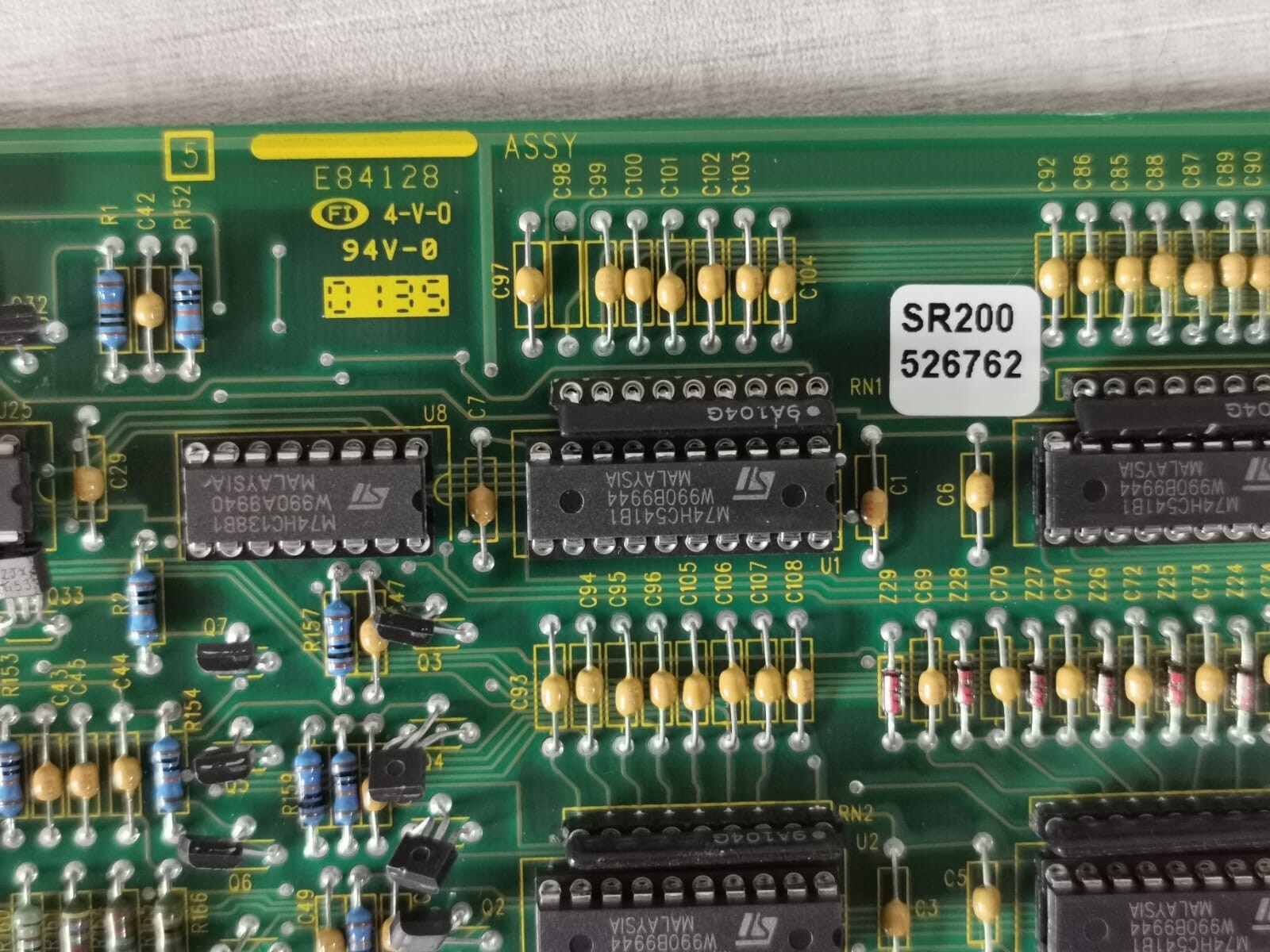 Unbranded SR200 526762 SR200 526762 MAIN PCB BOARD Assy. 525684-X2-5 & 525684-X1-5 2
