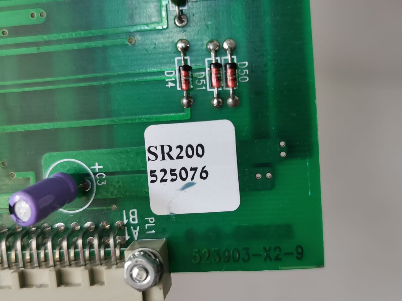 SR200 SR200 SR200 525076 MAIN PCB BOARD Assy. 523903-X2-9 & 523903-X1-9 2