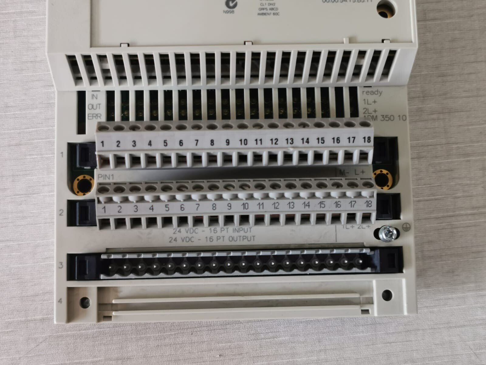 Schneider Electric 171CCC96030 Schneider Electric 171CCC96030 Processor Adapter with BASE 170ADM35010 3