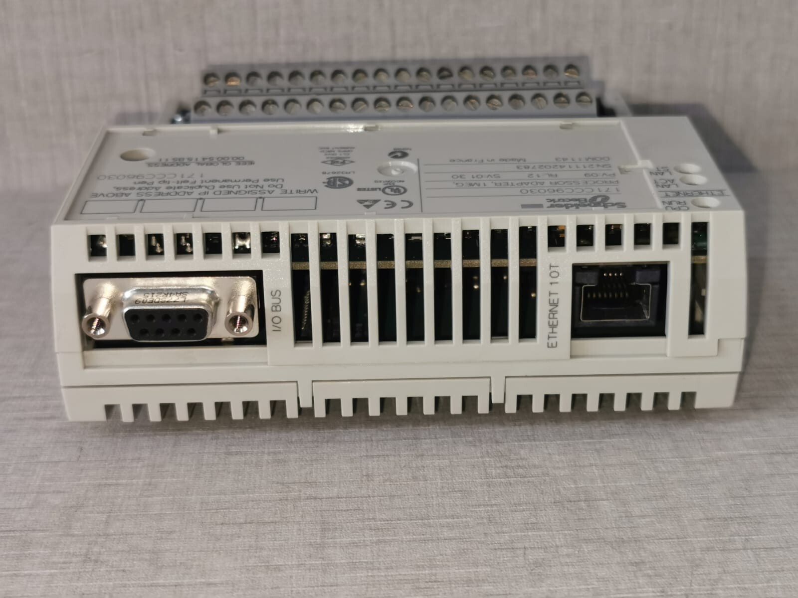 Schneider Electric 171CCC96030 Schneider Electric 171CCC96030 Processor Adapter with BASE 170ADM35010 8