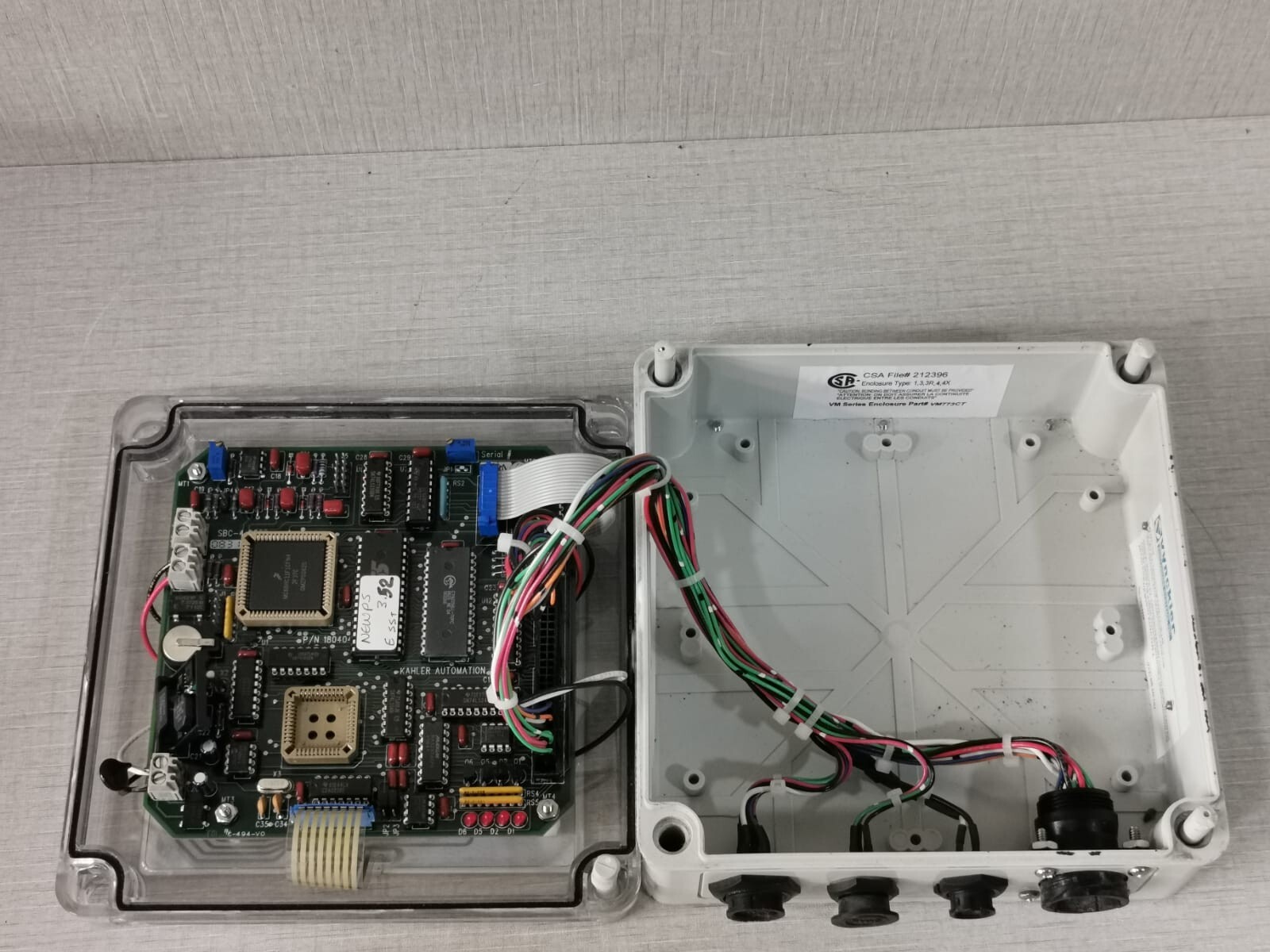 KAHLER AUTOMATION KA-2000 KAHLER AUTOMATION KA-2000 INDUSTRIAL CONTROLLER CONTROL PANEL- S 9