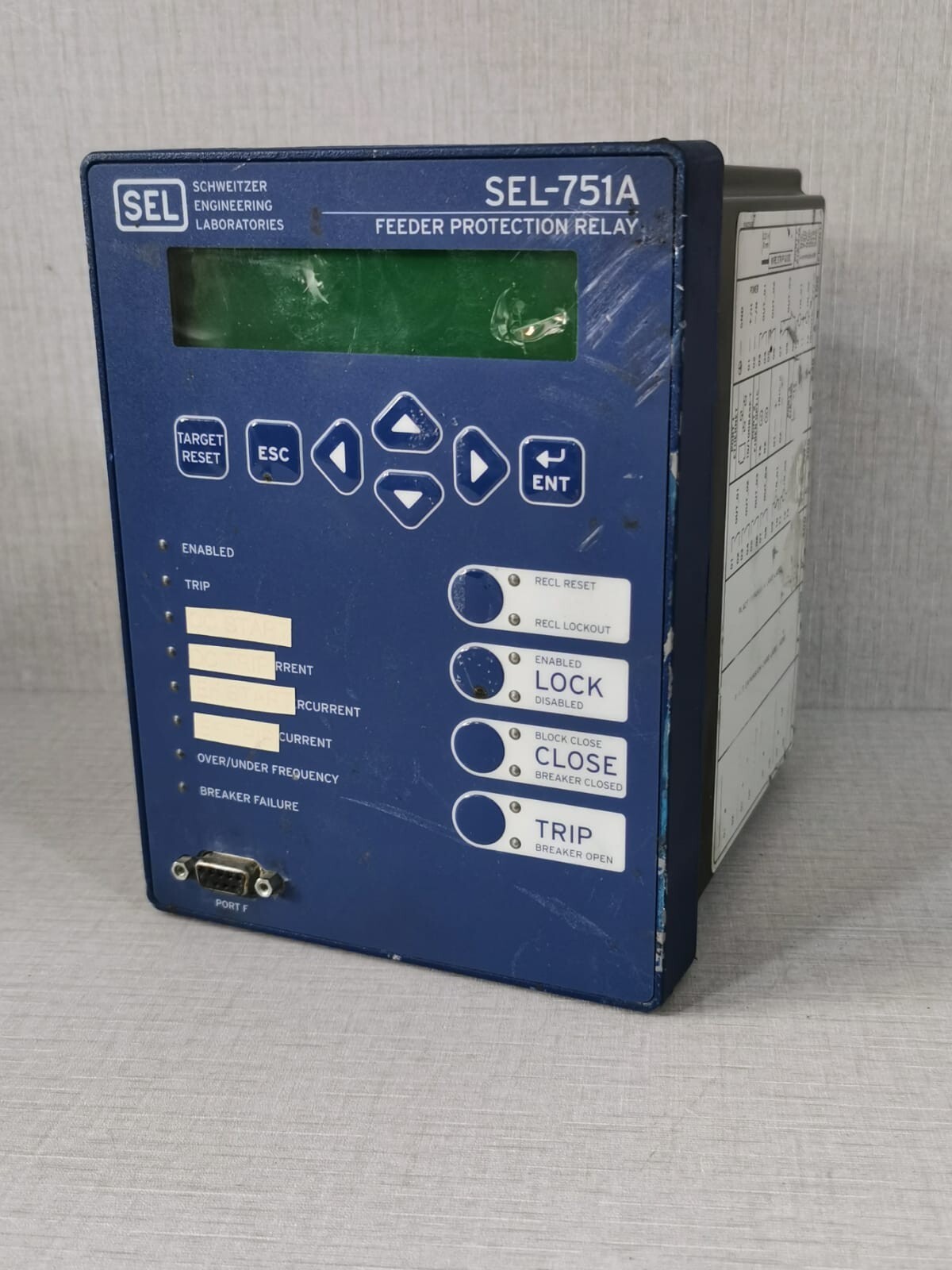 SEL SEL-751A SEL SEL-751A Feeder Protection Relay P/N: 751A12B1B0X0X810100 5