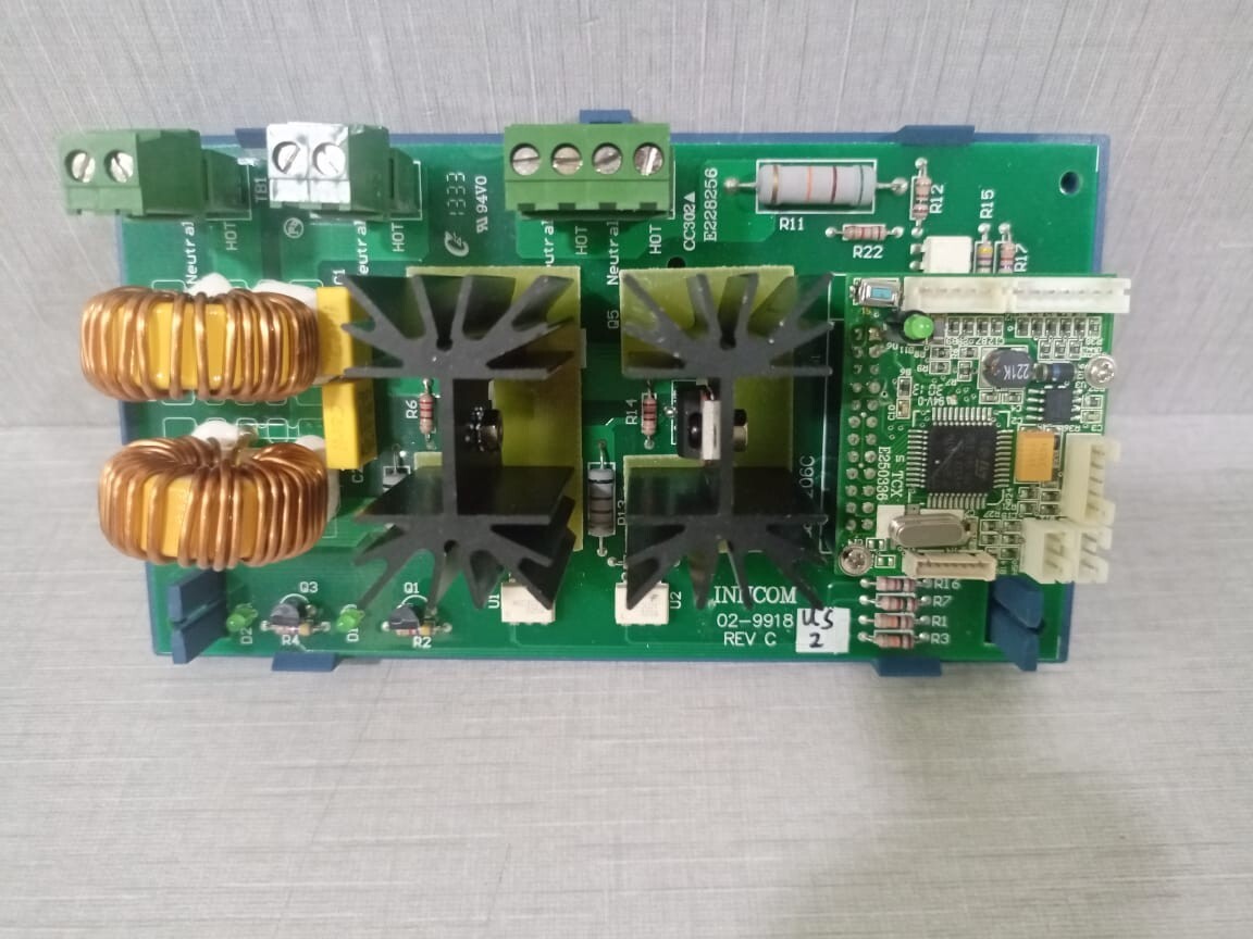 Honeywell D254.DIN.110.US Honeywell D254.DIN.110.US Rail Lamp Dimmer P/N: 01-9918 With 02-9918 Board 2