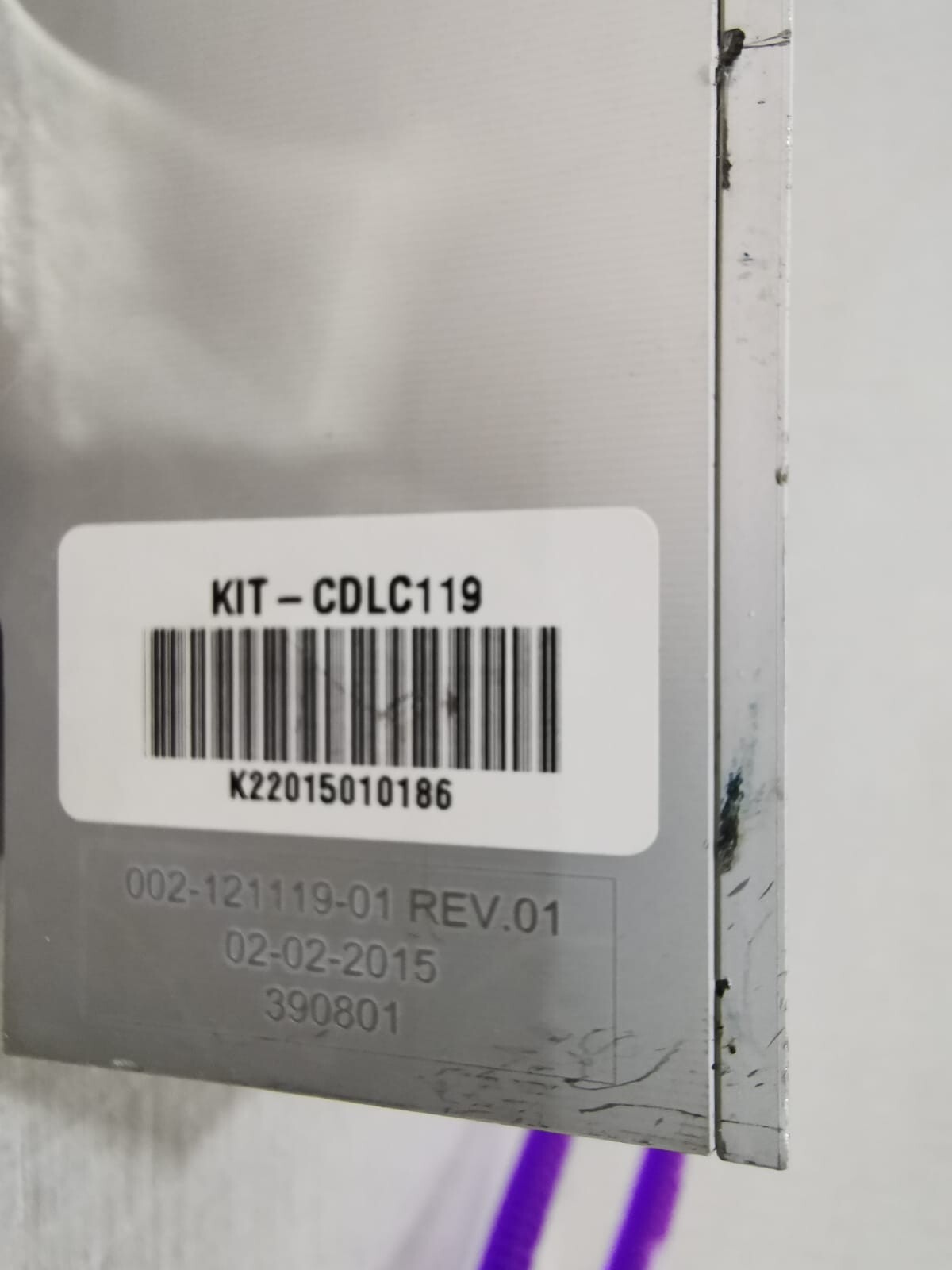 ACCS-002 002-121119-01 REV.01 KIT-CDLC119 LIQUID COOLING SOLUTION SYSTEM- INCOMPLETE ACCS 3