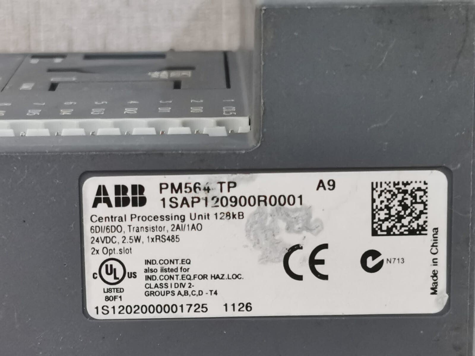 ABB PM564-TP ABB PM564-TP A9 Power Module 1SAP120900R0001 PM564 2