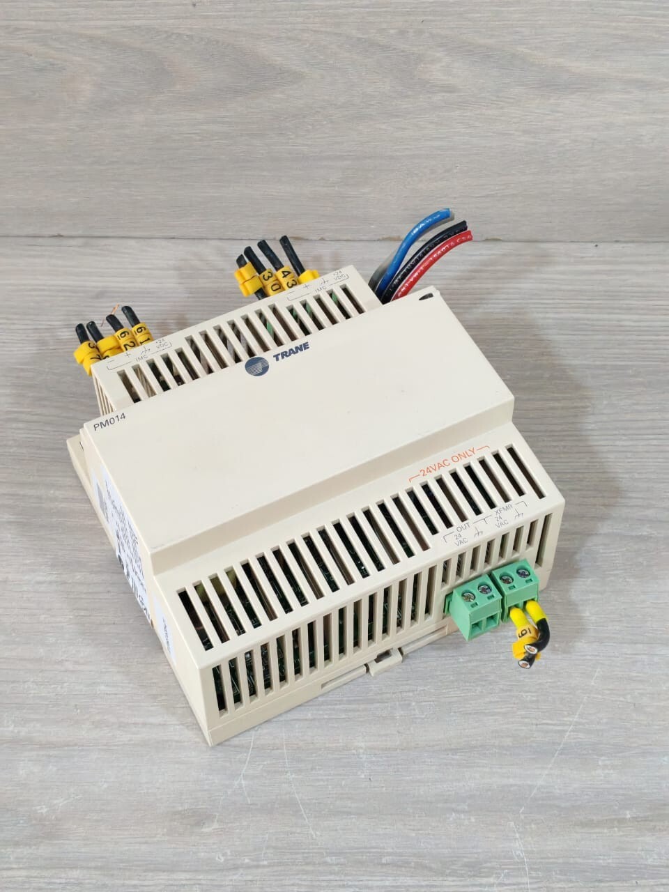 Trane REV-102 TRANE PM014 X13651473010 REV 102 POWER SUPPLY MODULE 24VAC ONLY 2
