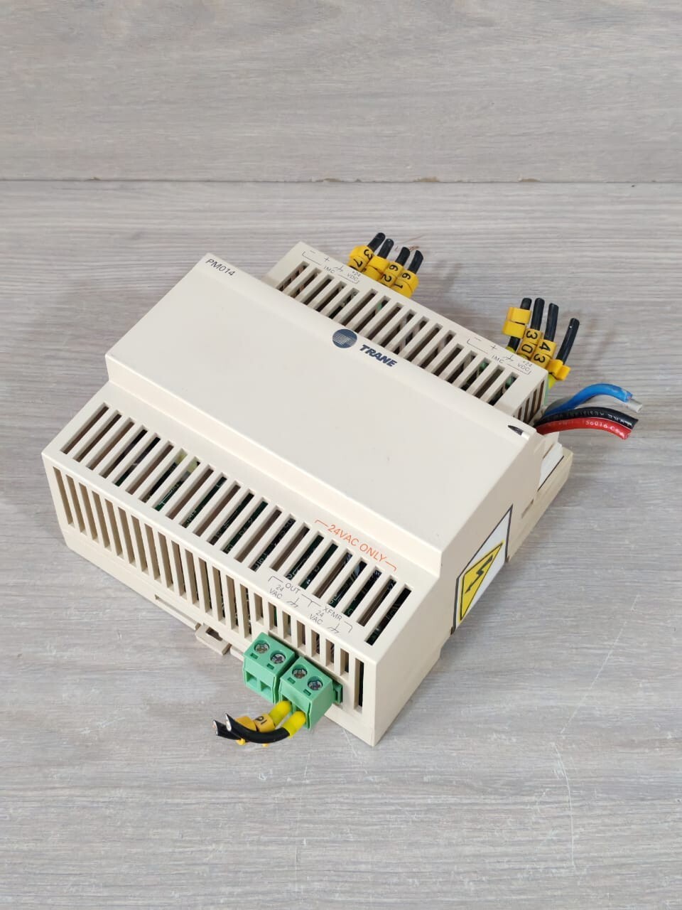 Trane REV-102 TRANE PM014 X13651473010 REV 102 POWER SUPPLY MODULE 24VAC ONLY 3