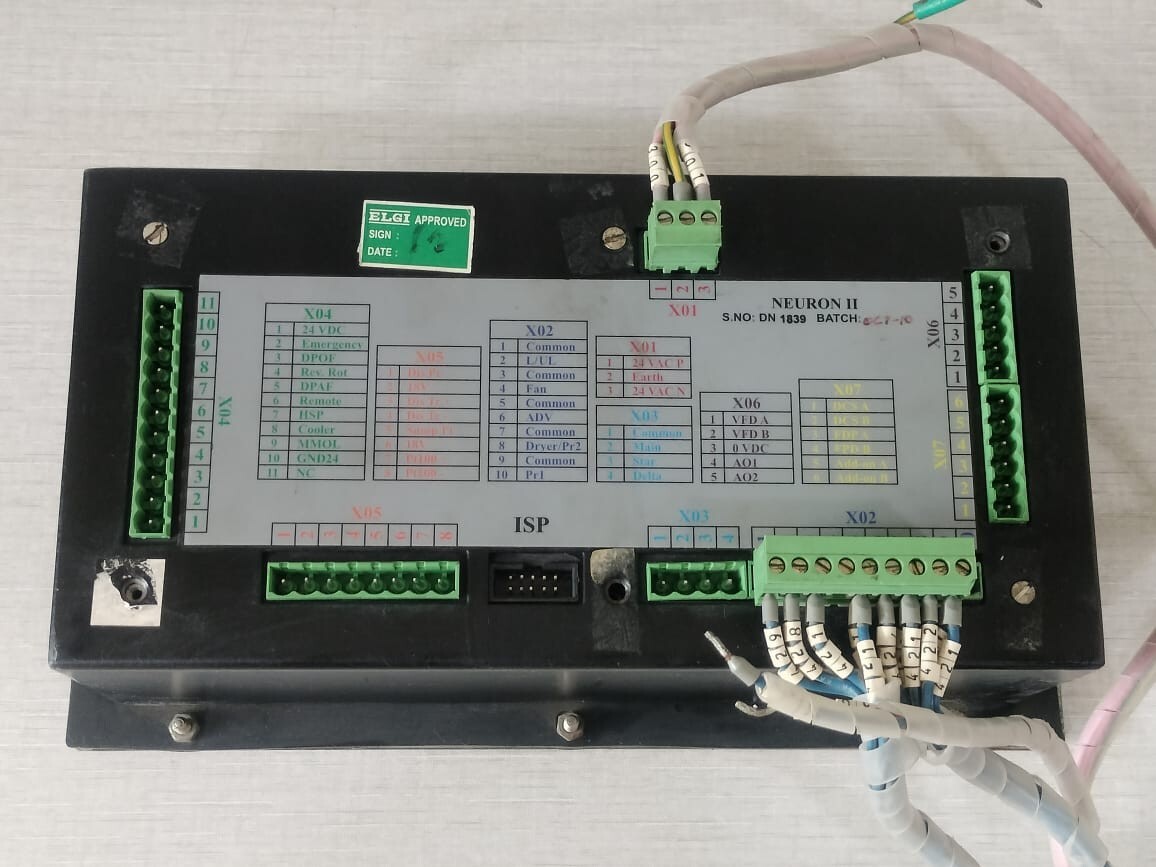 ELGI 00897701N ELGI NEURON II 00897701N COMPRESSOR CONTROLLER - UNIT ONLY 9