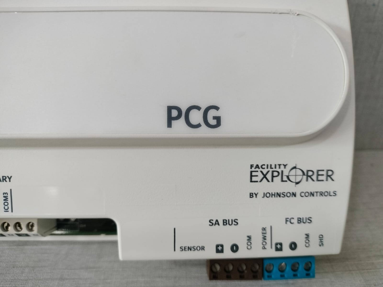 Johnson Controls PCG1611 FX-PCG1611-1 JOHNSON CONTROLS PCG1611 FX-PCG1611-1 REV Y S/W VER 6.2 RY11825 3