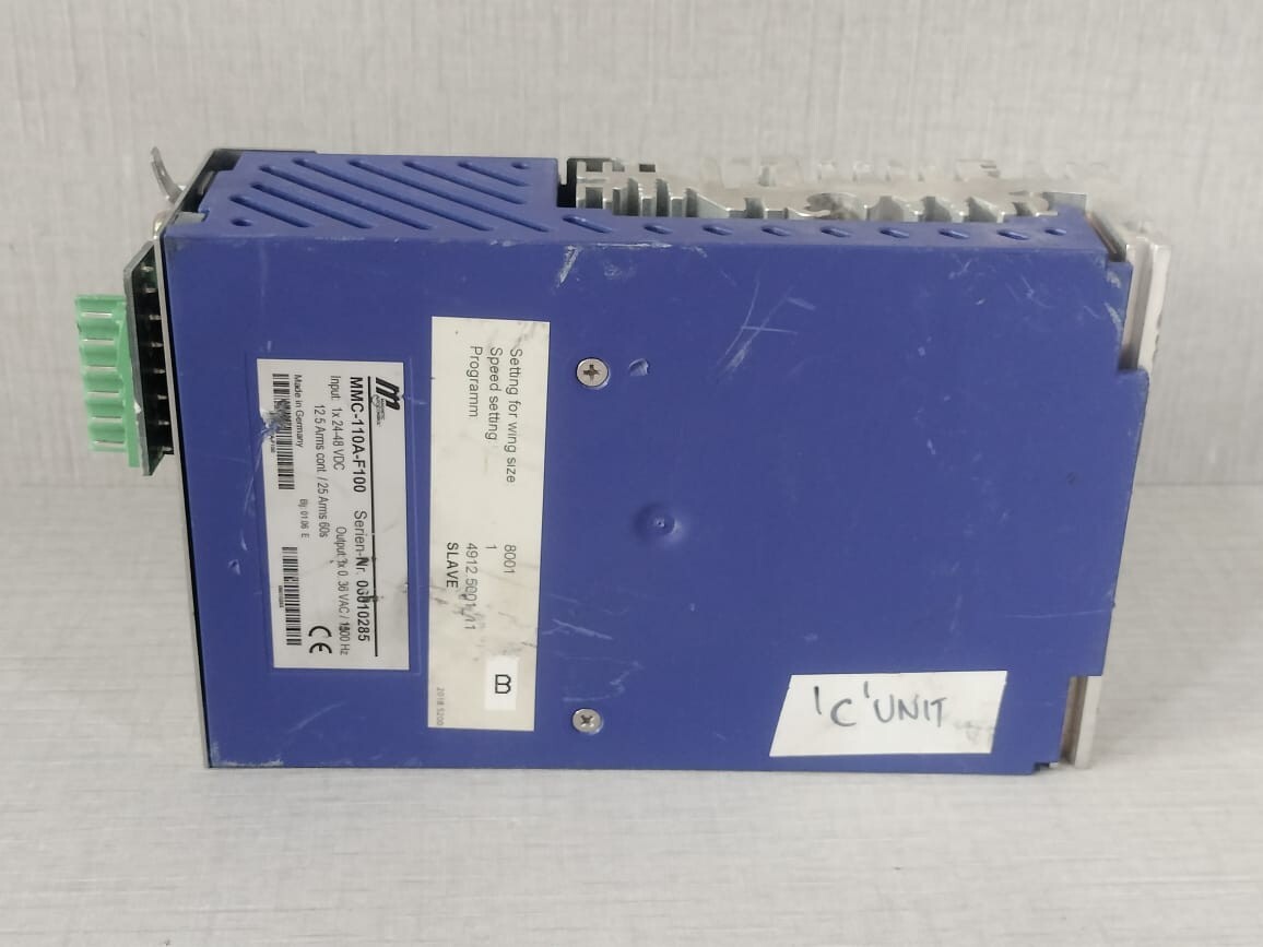 Magnetic AutoControL 4912 5001_11 Magnetic AutoControL MMC-110A-F100 SW 4912 5001_11 Slave Control Unit 48VDC 9