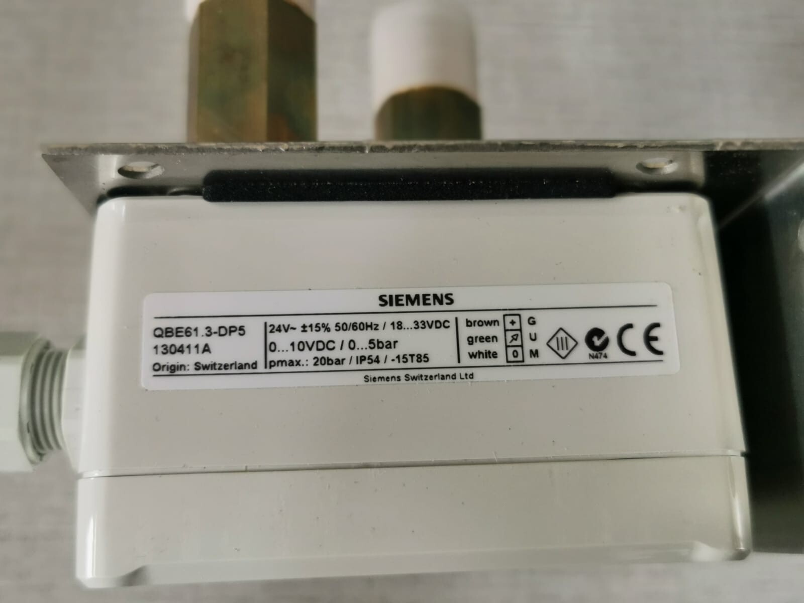 Siemens QBE61.3-DP5 SIEMENS QBE61.3-DP5 Differential Pressure Sensor 3