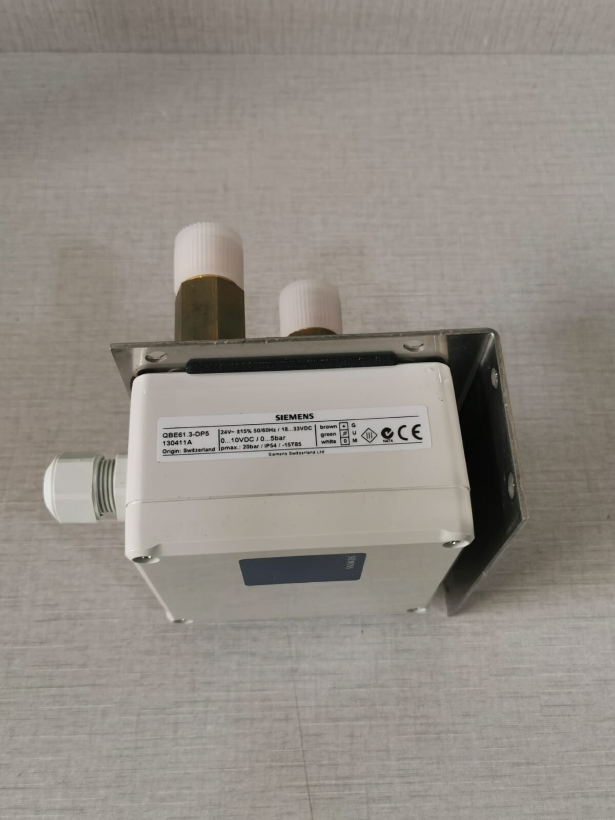 Siemens QBE61.3-DP5 SIEMENS QBE61.3-DP5 Differential Pressure Sensor 6