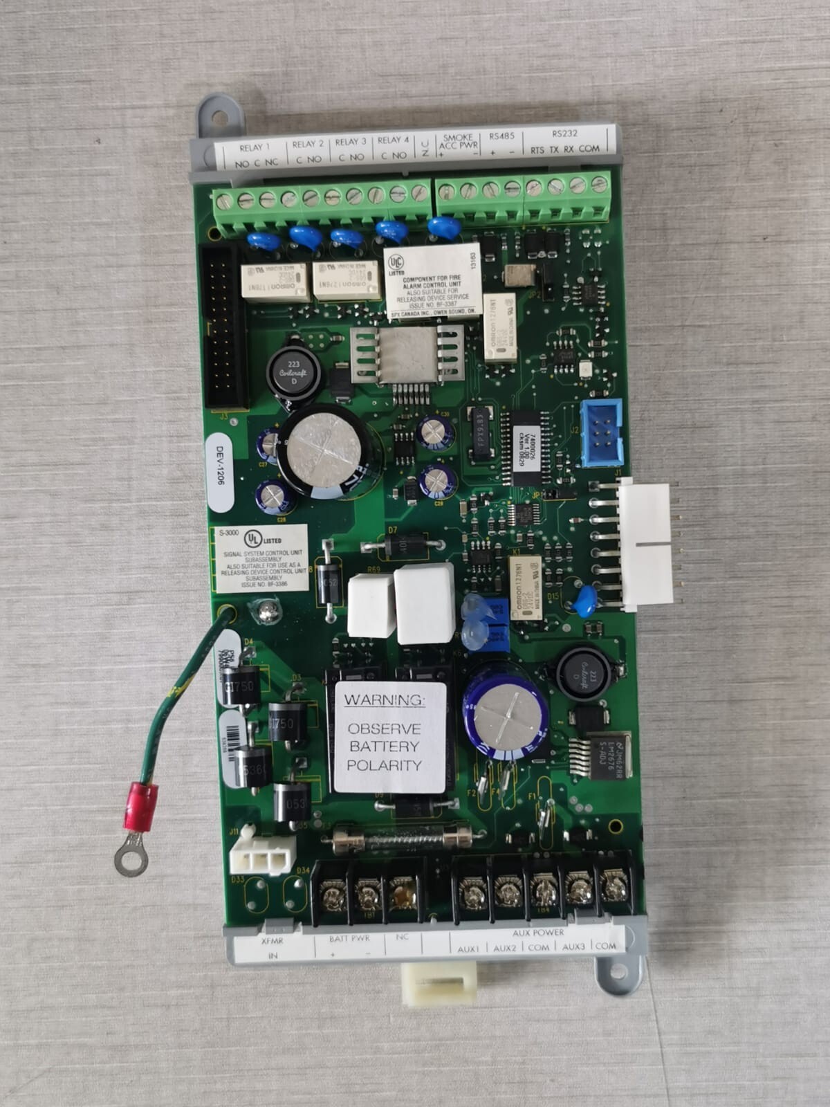 Edwards PS6 DEV-1206 Edwards PS6 DEV-1206 Power Supply Module Card 2