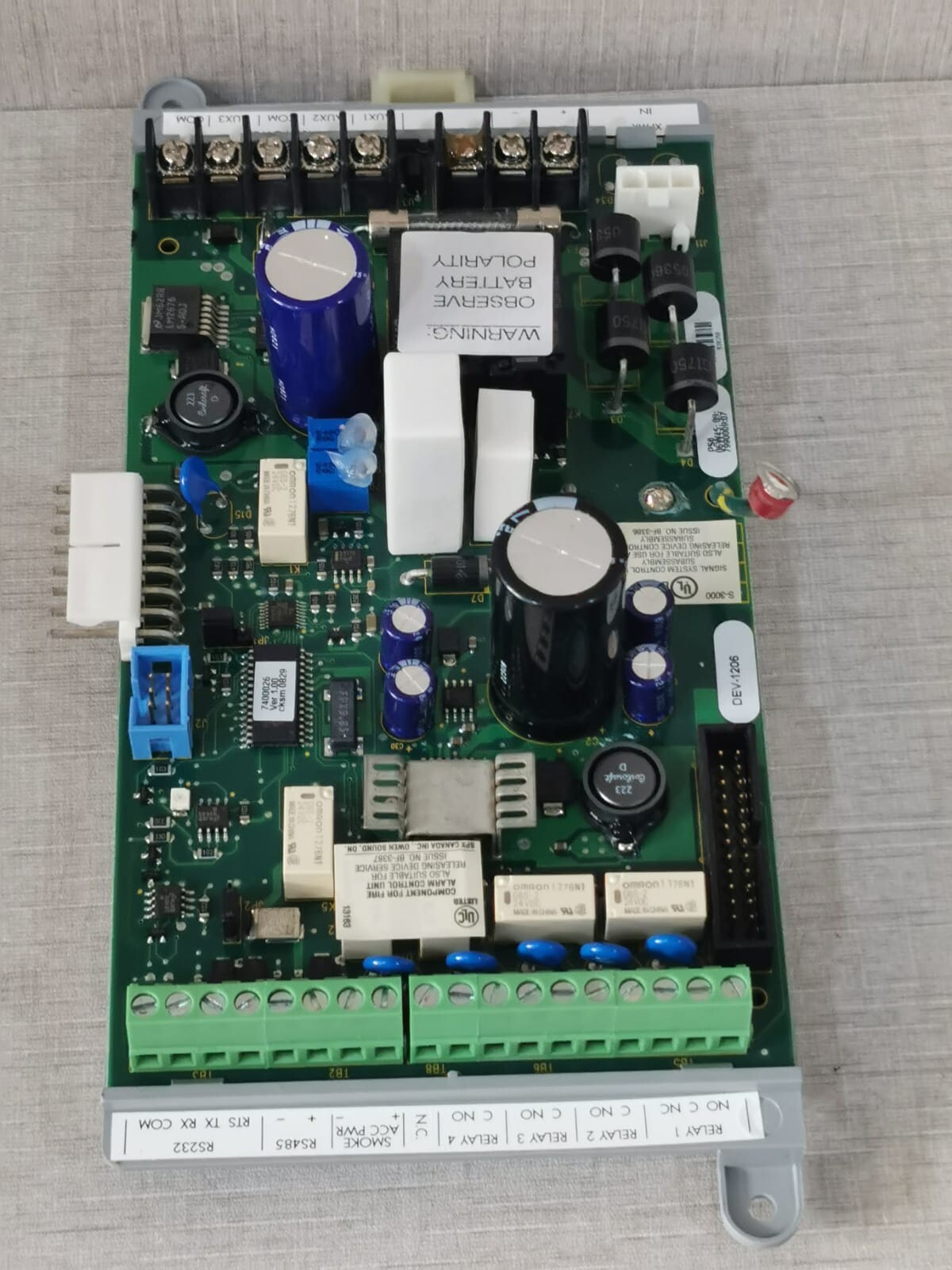 Edwards PS6 DEV-1206 Edwards PS6 DEV-1206 Power Supply Module Card 6