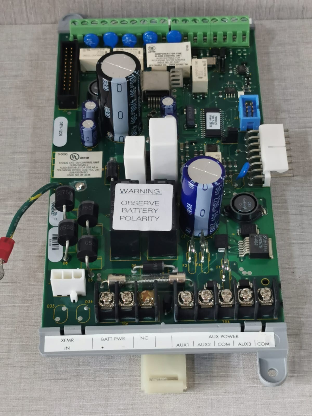 Edwards PS6 DEV-1206 Edwards PS6 DEV-1206 Power Supply Module Card 8