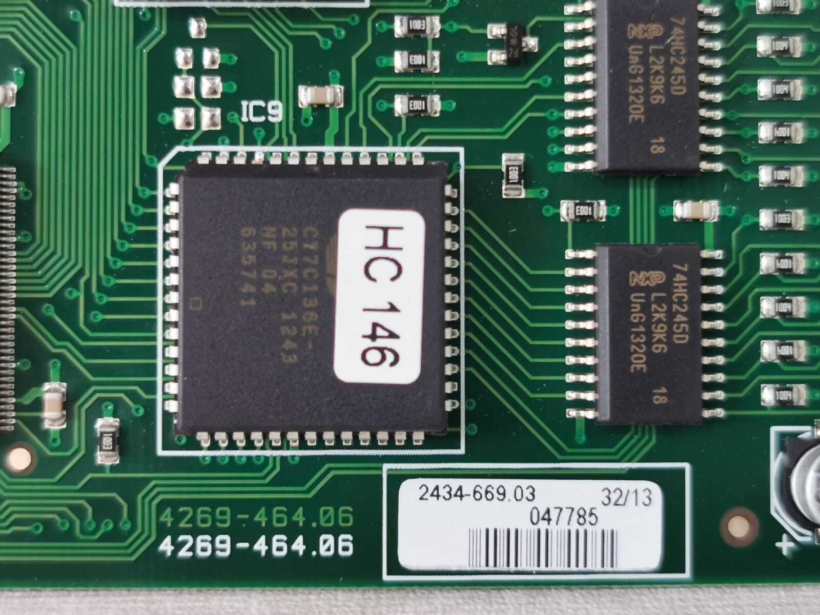 VIGILON 4269-464.06 PCB CARD 2434-669.03 2