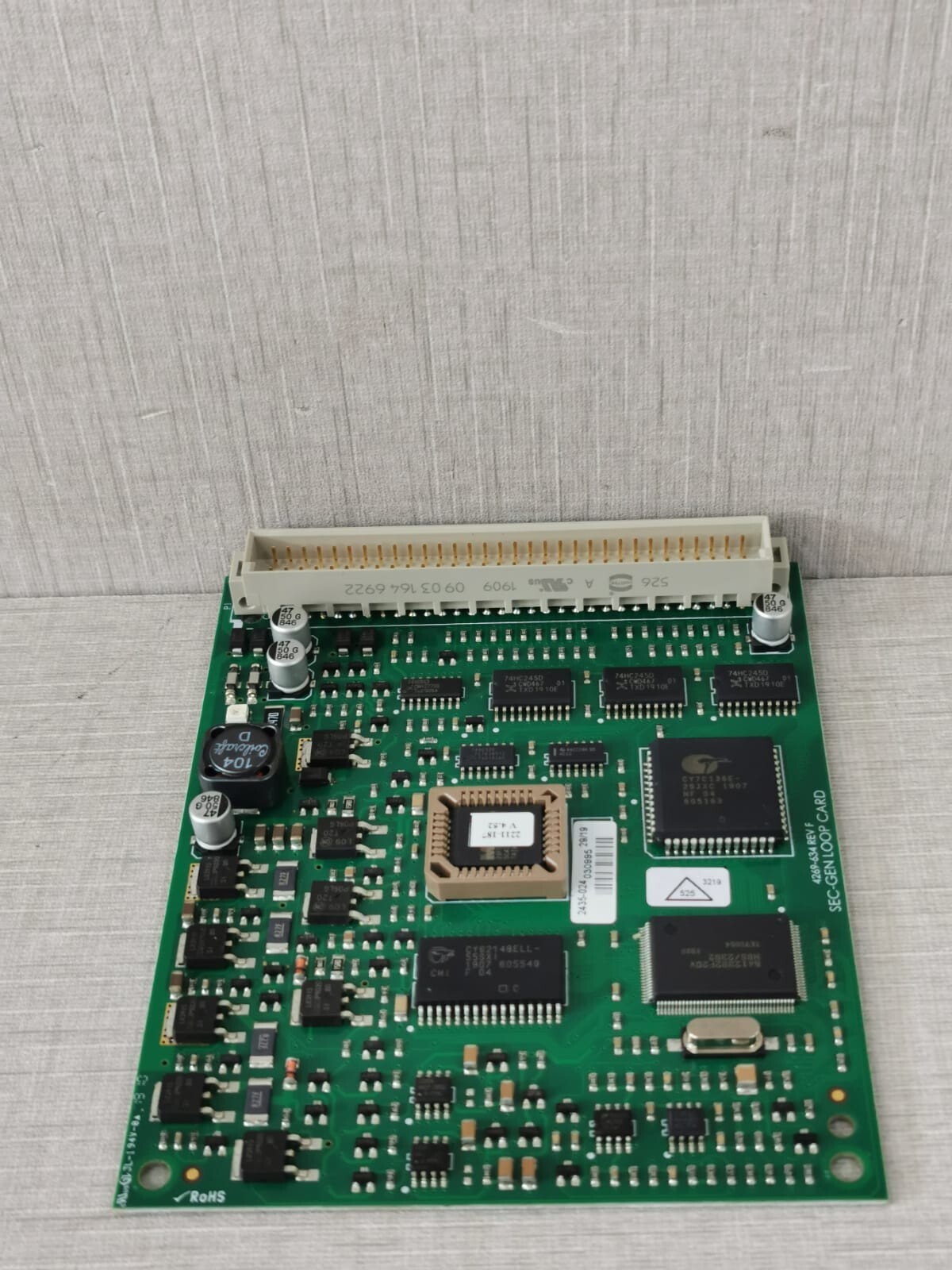 Honeywell Gent Vigilon 4269-634 Honeywell Gent Vigilon 4269-634 REV F SEC-GEN LOOP CARD 5