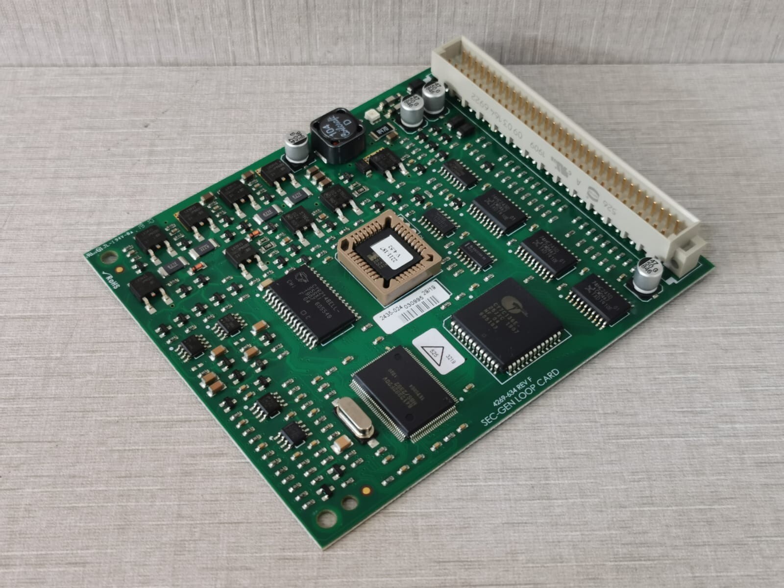Honeywell Gent Vigilon 4269-634 Honeywell Gent Vigilon 4269-634 REV F SEC-GEN LOOP CARD 8