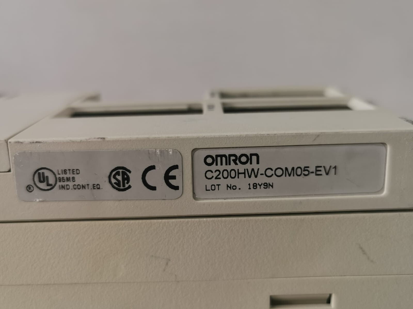 Omron C200HX-CPU44-E OMRON SYSMAC C200HX CPU UNIT C200HX-CPU44-E Programmable Controller 9