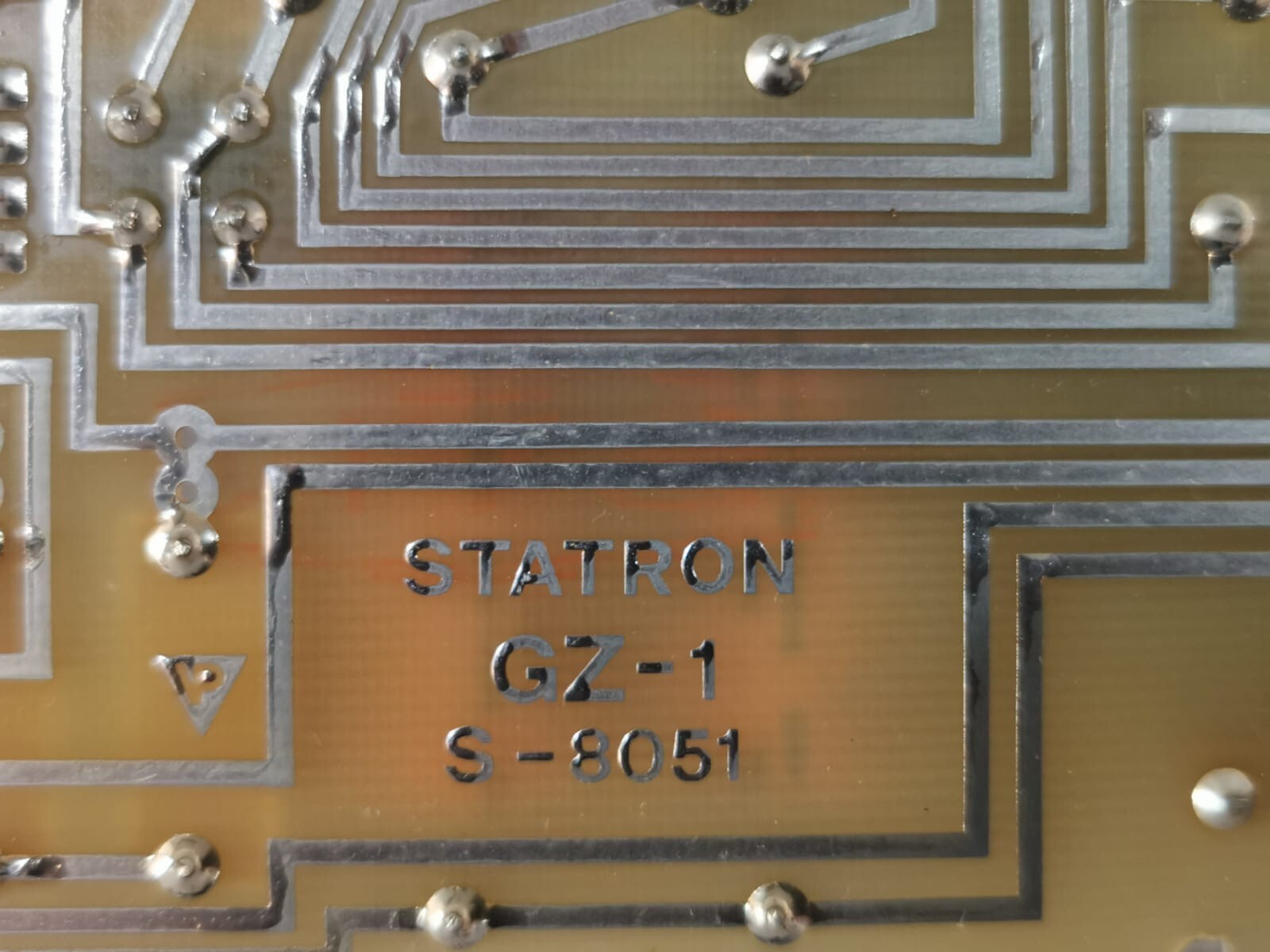 STATRON GZ-1 S-8051 STATRON GZ-1 S-8051 BBC CONTROL BOARD 7